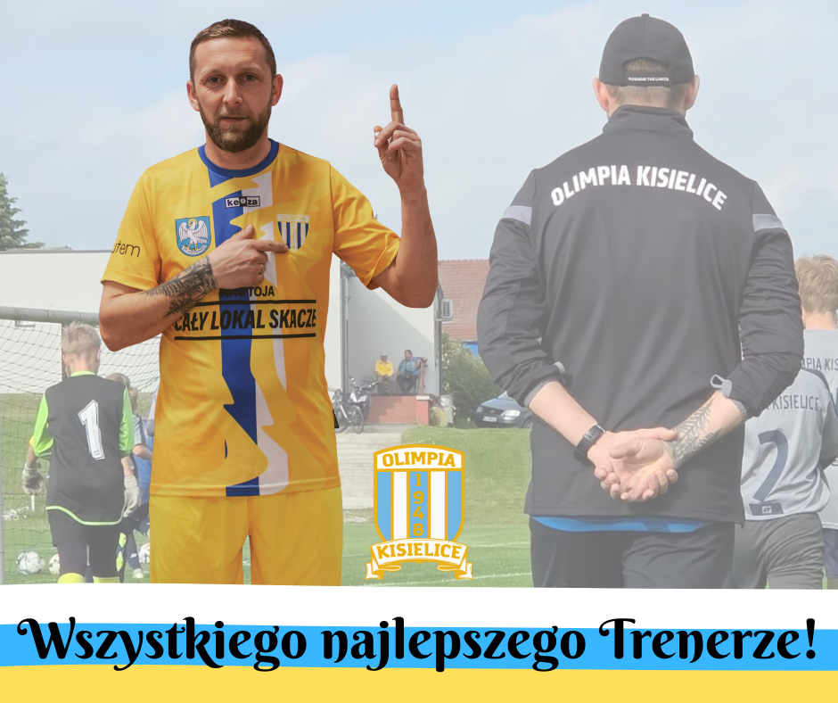Najlepsze życzenia Trenerze!
