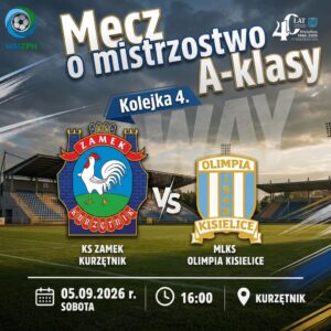 Czas na 4. kolejkę A-klasy!